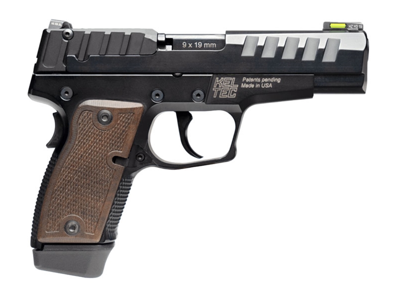 Kel-Tec P15 Metal 9mm 15rd Pistol, Black/Wood