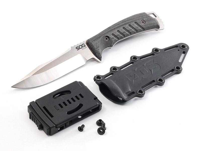 SOG Pillar Stone Washed Fixed Blade