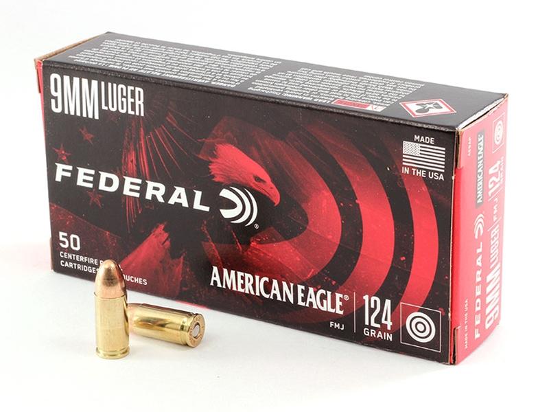 Federal AE 9mm 124gr FMJ