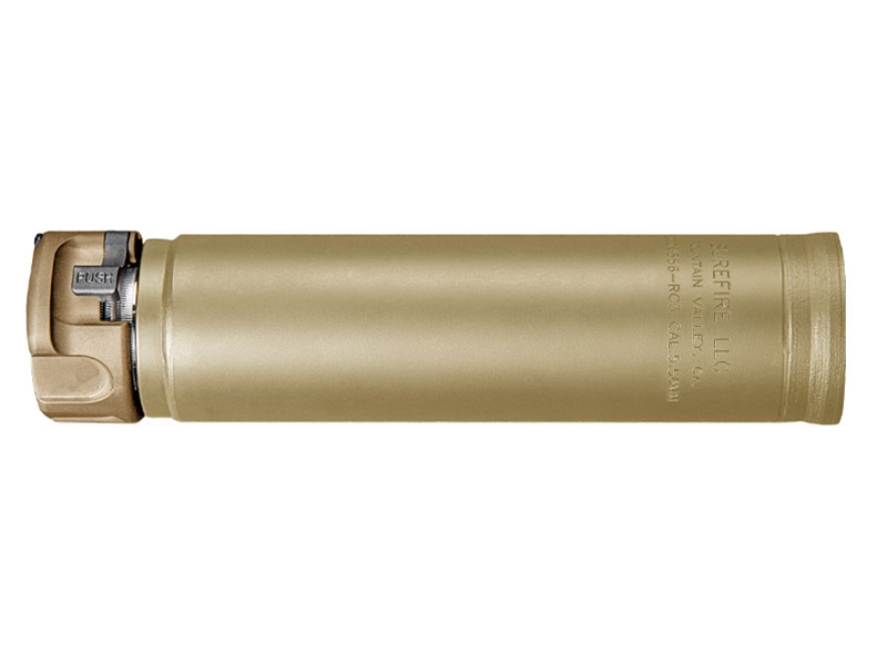 Surefire SOCOM556-RC3 5.56 Suppressor, Dark Earth