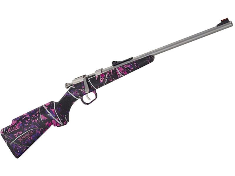 Henry Mini Bolt Action .22LR 16' Rifle, Muddy Girl Camo