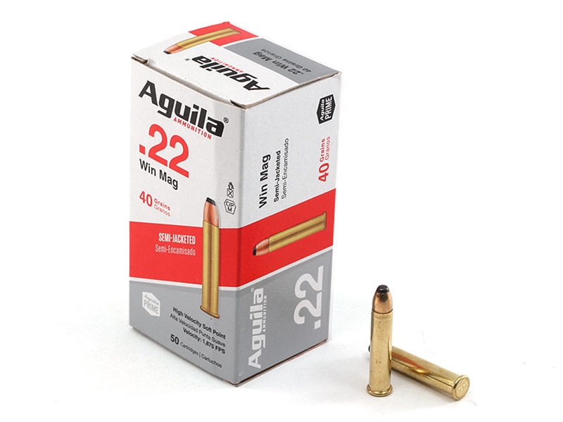 Aguila Silver Eagle High Velocity .22MAG 40gr SJSP 50rd