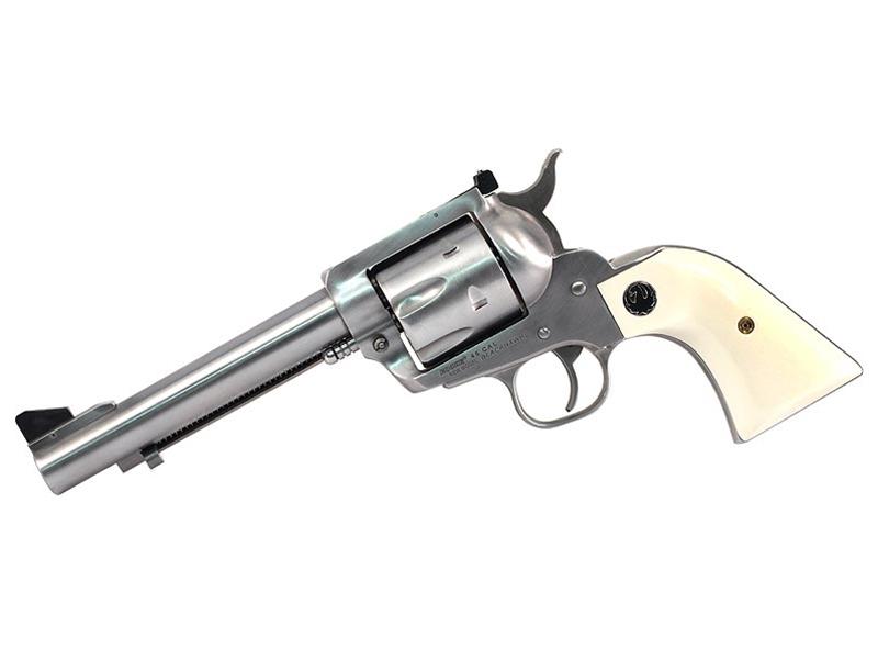 Ruger Blackhawk Flattop SA Revolver .45ACP/.45 LC SS/Ivory 5.5'