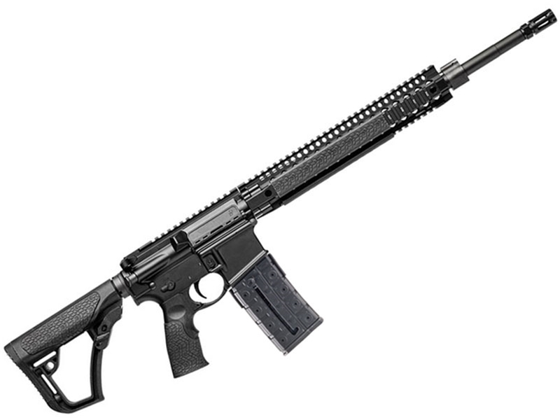 Daniel Defense DDM4 MK12 5.56mm 18' Rifle, Black - CA Featureless