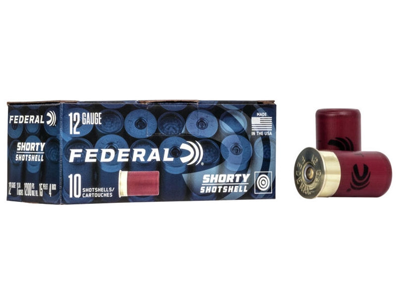 Federal Shorty Shells 12GA 1 3/4' 1oz Rifled Slug