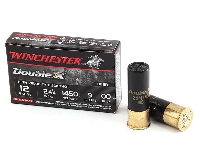Winchester Double-X 12ga 2.75' 00 Buck 5rd