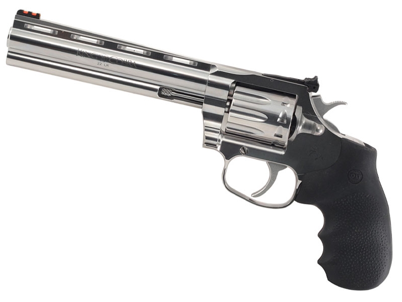 Colt King Cobra Target .22LR 6' 10rd Revolver, Stainless