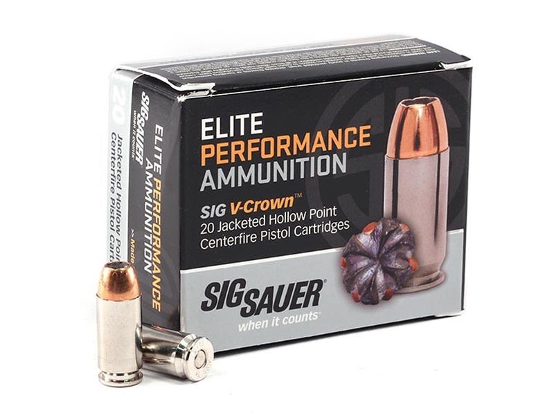 Sig Sauer Elite V-Crown .40S&W 180gr JHP 20rd