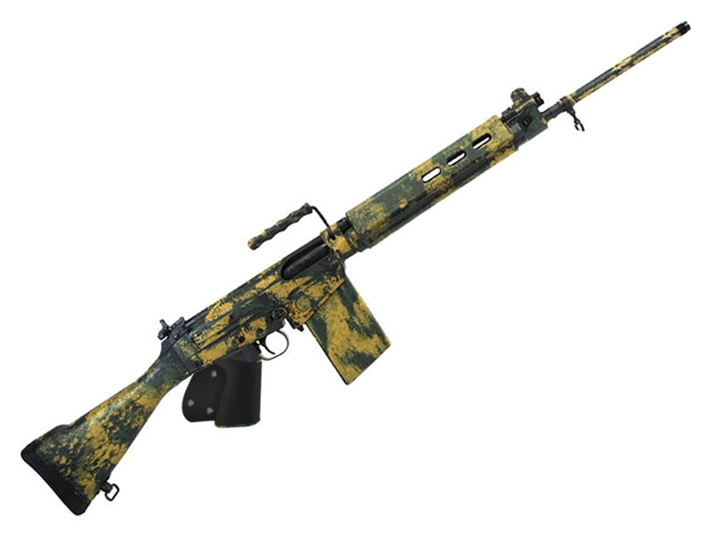 DSA SA58 21' Bush Tracker Rifle Traditional Profile Barrel Rhodesian Camo - CA