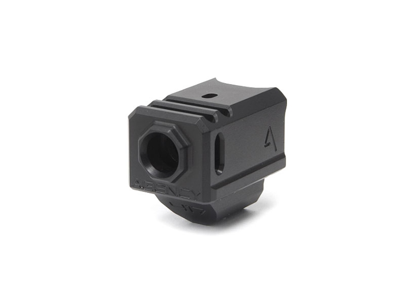 Agency Arms 417 Glock Gen 5 Dual Port Compensator, Black