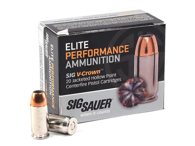 Sig Sauer Elite V-Crown .45ACP 230gr JHP 20rd