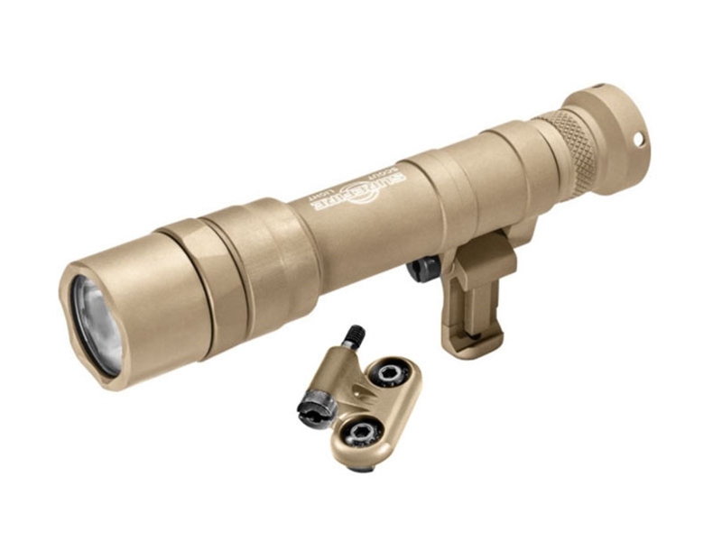 SureFire M640DF Scout Pro Dual Fuel MLok Weaponlight, Tan