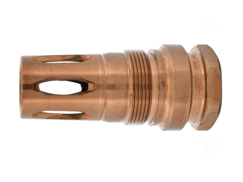 Rearden Mfg R2S Flash Hider 8.6 Blk M18x1.5, Heat Treated Finish