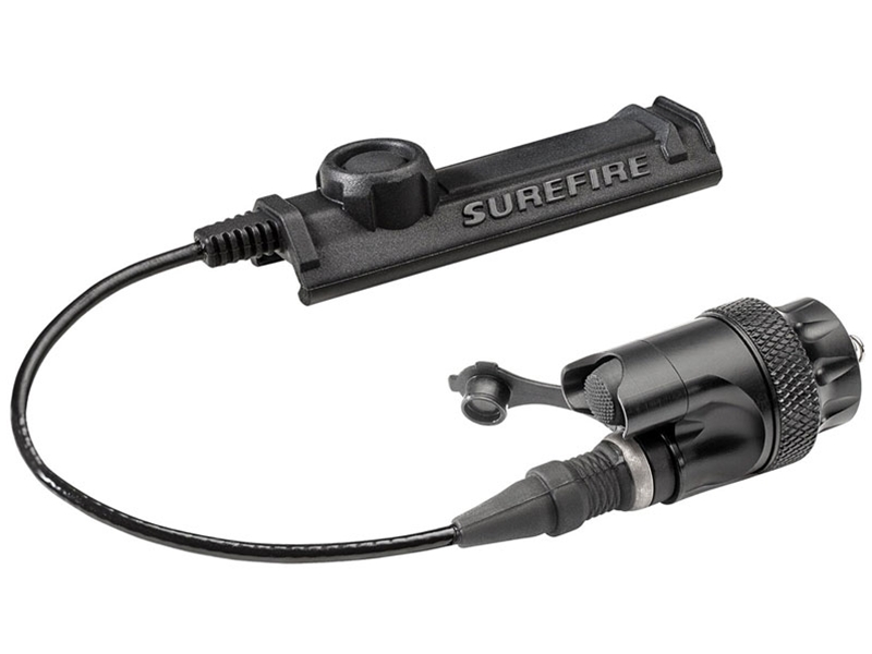 SureFire Scout Light Dual Switch Tail Cap Assembly w/ SR07 Switch, Black