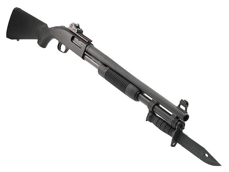 Mossberg 590A1 SPX 12ga 20' CB Parkerized, Ghost Ring Rear/M16 Front, Bayonet