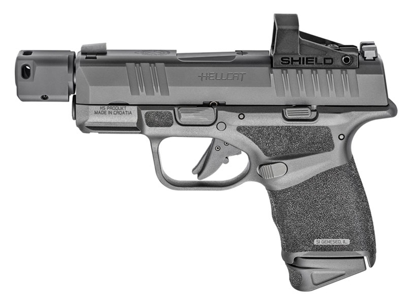 Springfield Hellcat RDP 9mm Pistol 3' Black w/ Shield SMSc TB