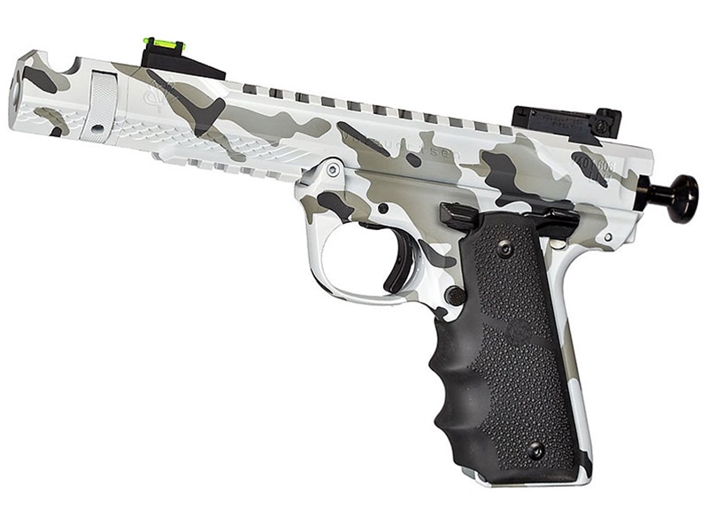Volquartsen Arctic Camo Black Mamba 4.5' 22LR TB