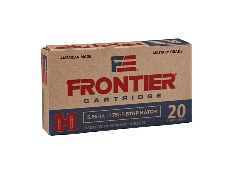 Hornady Frontier 5.56mm 75gr BTHP Match 20rd