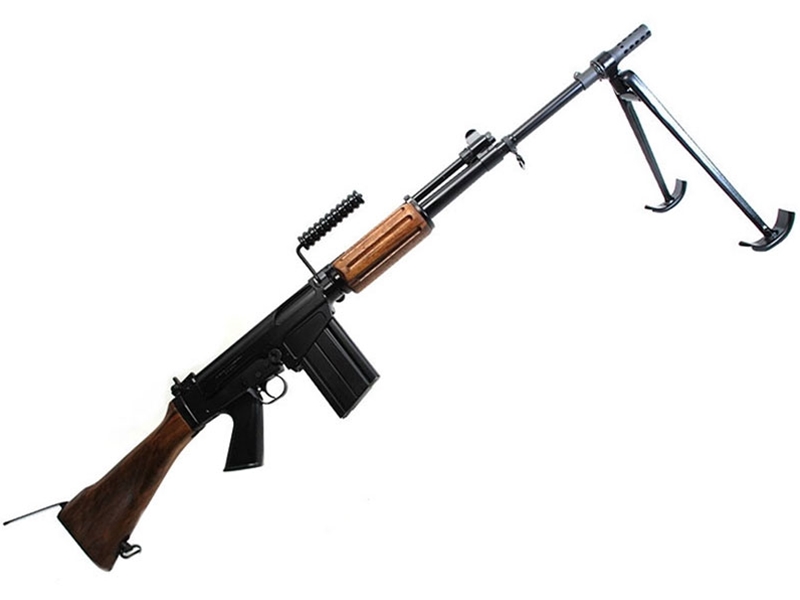 DSA SA58 FAL 21' Belgium Style FALO Heavy Barrel Wood Stock 7.62x51 - CA