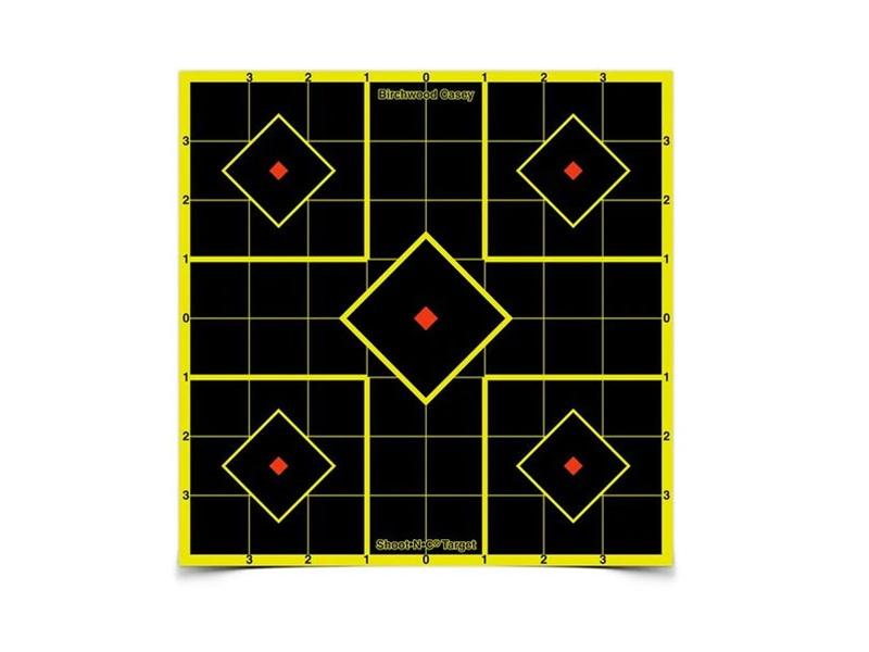 Birchwood Casey Shoot-N-C 8' Sight-In, 6 Pack