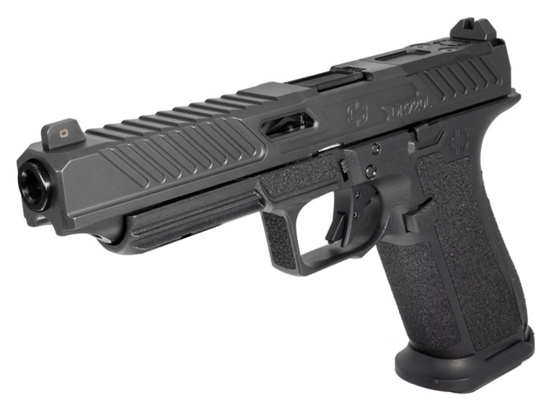 Shadow Systems DR920L Elite 9mm Pistol Black, Black Barrel, Optic Ready