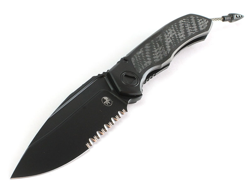Microtech Knives Anax S/E DLC 3.7' Carbon Fiber