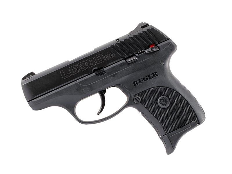 Ruger CA LC380 .380ACP 3.12' 7rd Pistol, Black