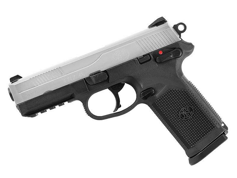 FN FNX-45 DA/SA MS Blk/SS 15rd