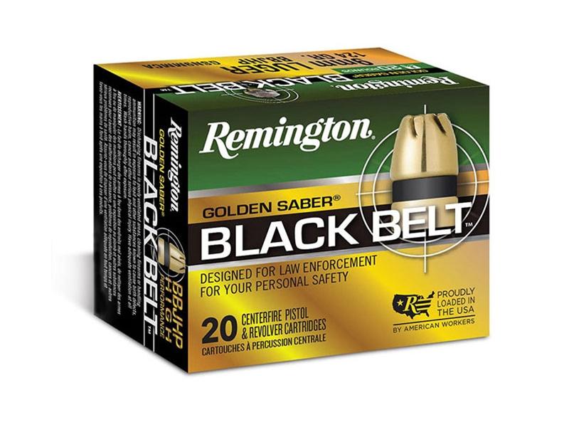 Remington Golden Saber Black Belt 9mm 124gr JHP 20rd