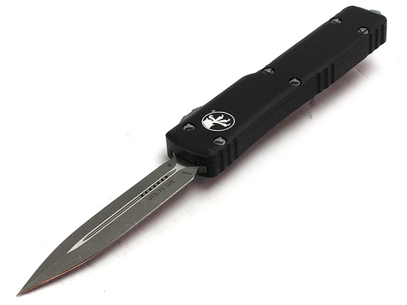 Microtech Knives UTX-70 D/E Apocalytic Standard Black