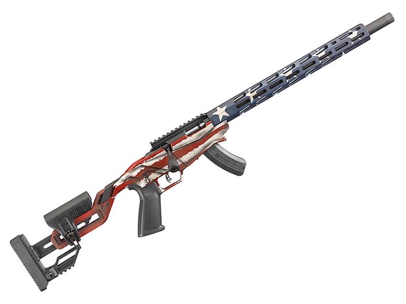 Ruger Precision Rimfire Rifle .22LR 18' 15rd American Flag