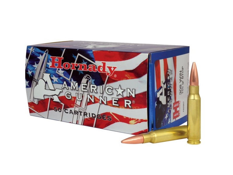 Hornady American Gunner .308Win 155gr BTHP Match 50rd