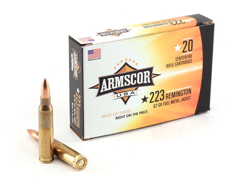 Armscor USA .223REM 62gr FMJ 20rd