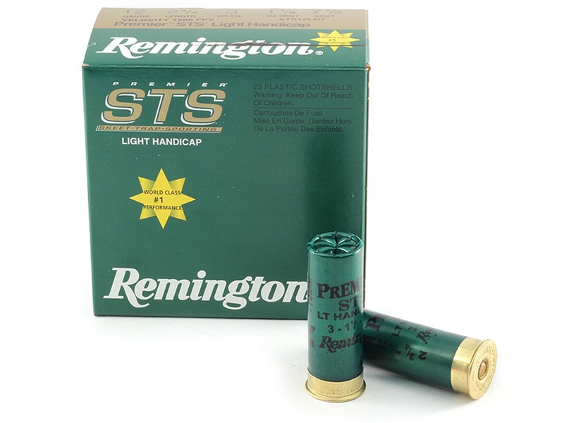 Remington Premier STS Target Load 12GA 2.75' 1 1/8pz 7.5 Shot 25rd