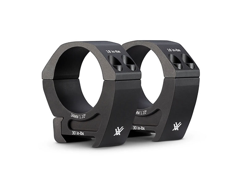 Vortex Pro Series 34mm Rings Medium (1.10')