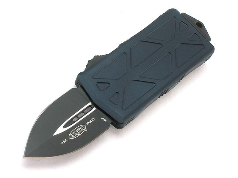 Microtech Knives Exocet Tactical D/E Black 1.98' Black