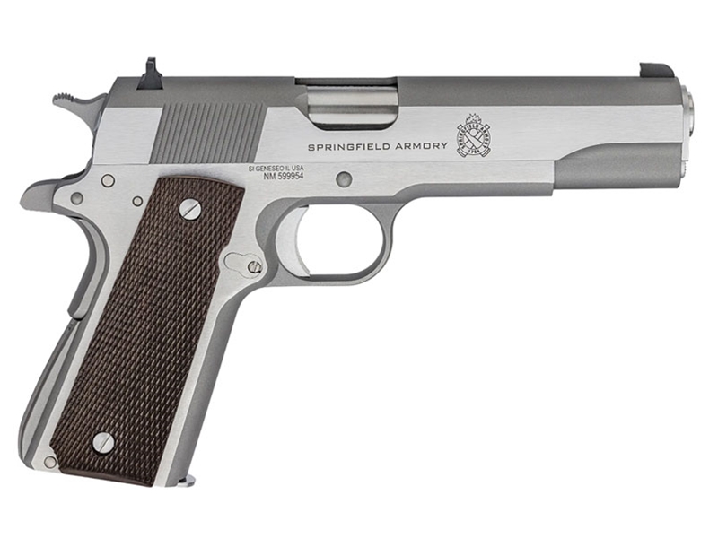Springfield Defender Mil-Spec 1911 5' .45ACP Pistol Stainless