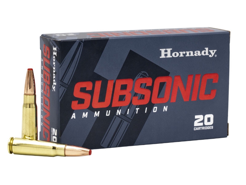 Hornady Subsonic 7.62x39 255gr Sub-X 20rd