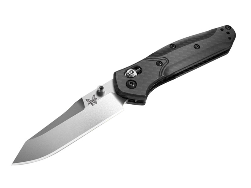 Benchmade Mini Osborne 2.92' AXIS Folding Knife, Carbon Fiber