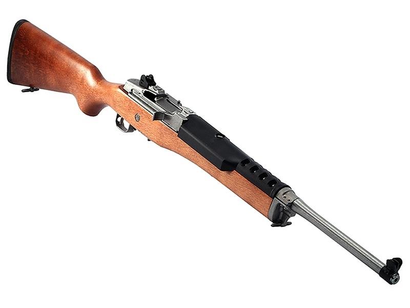 Ruger Mini 14 Ranch 5.56mm 18.5' 5rd Hardwood Rifle, Stainless