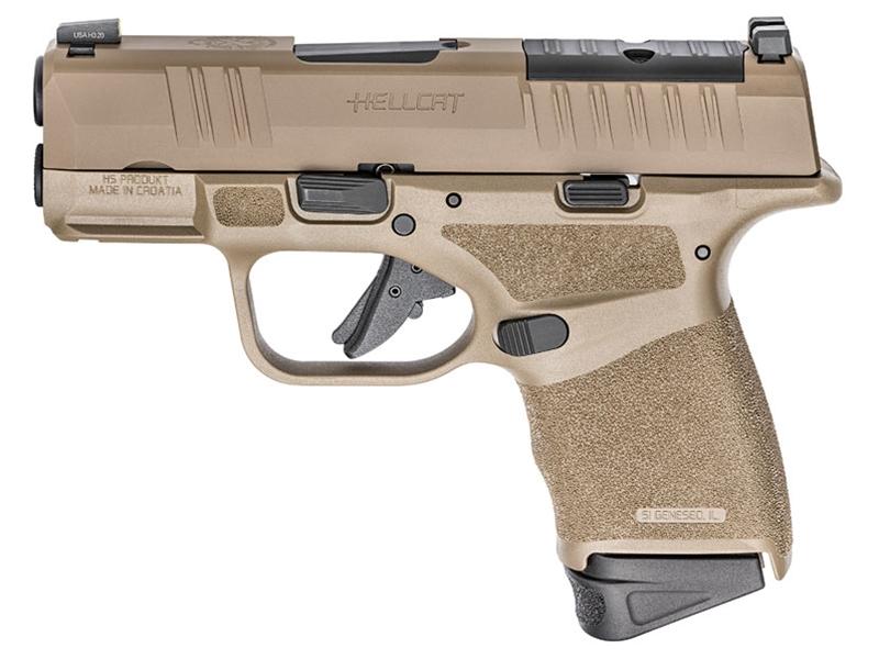 Springfield Hellcat OSP 9mm Pistol 3' FDE