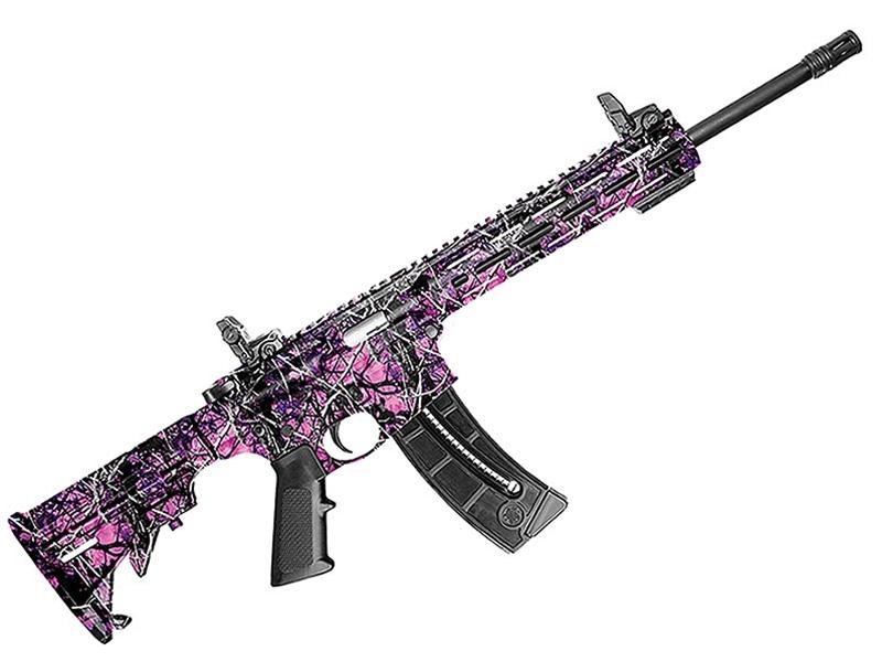 S&W M&P15-22 Sport .22LR 16' 25rd Rifle, Muddy Girl