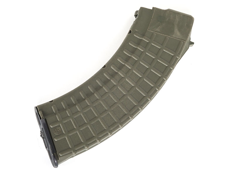 Arsenal AK47 7.62x39mm Waffle Circle 10 30rd Magazine, OD Green