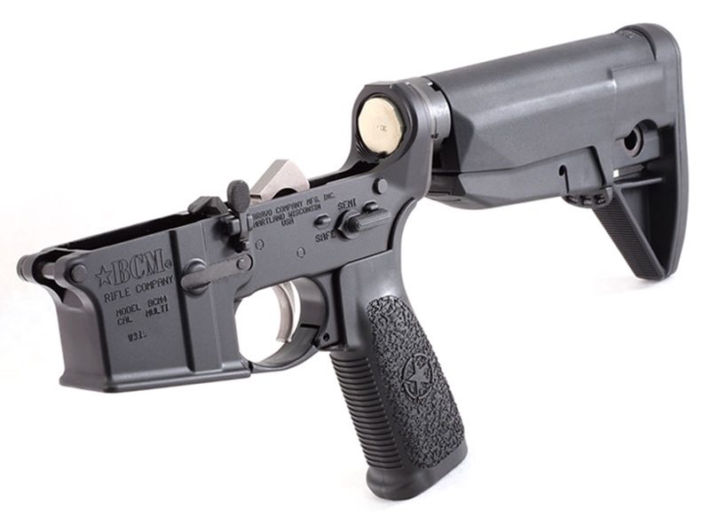 BCM BCM4 Complete Lower w/ Mod 0 Stock, Black
