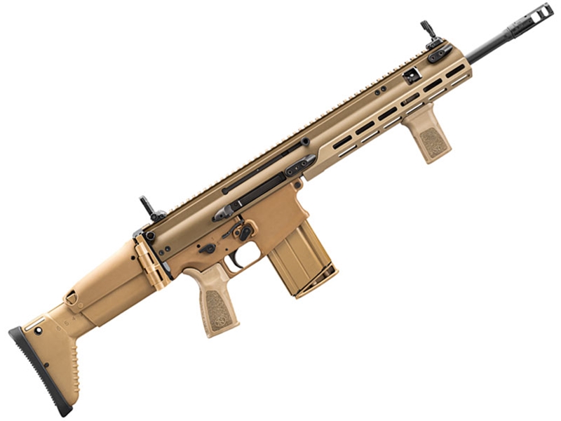 FN SCAR 17S NRCH .308Win 16' 20rd Rifle, FDE