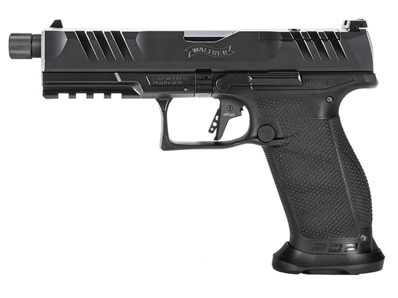 Walther PDP Pro SD 9mm 5.1' Pistol, Black, TB