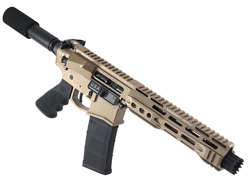 Juggernaut Tactical JT-15 SSP 5.56mm 8.5' Straight Pull Bolt Action Pistol, Magpul FDE