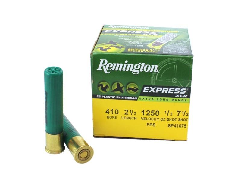Remington Express XLR 410GA 2.5' 1/2oz 7.5 Shot 25rd