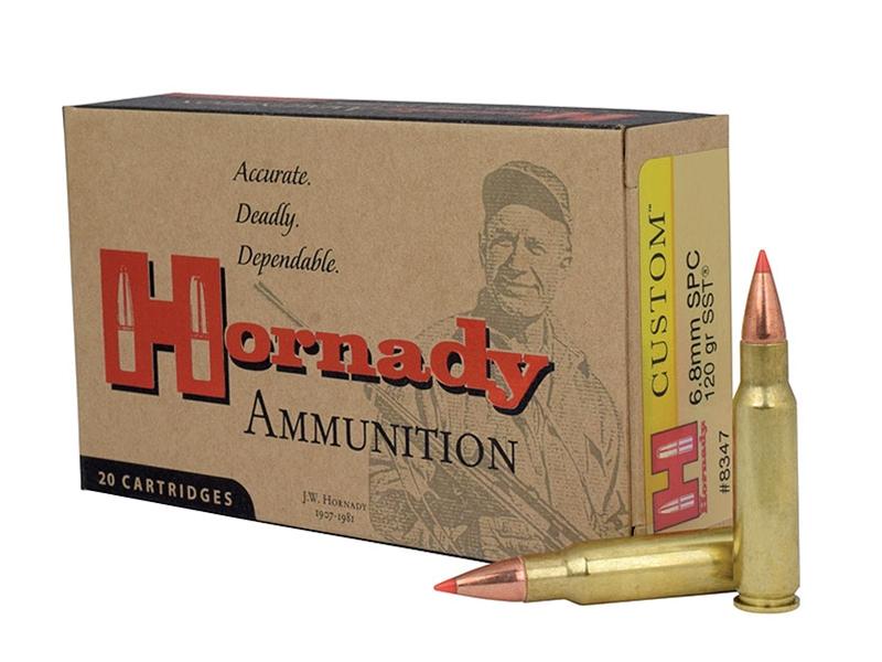 Hornady Custom 6.8 SPC 120gr SST 20rd