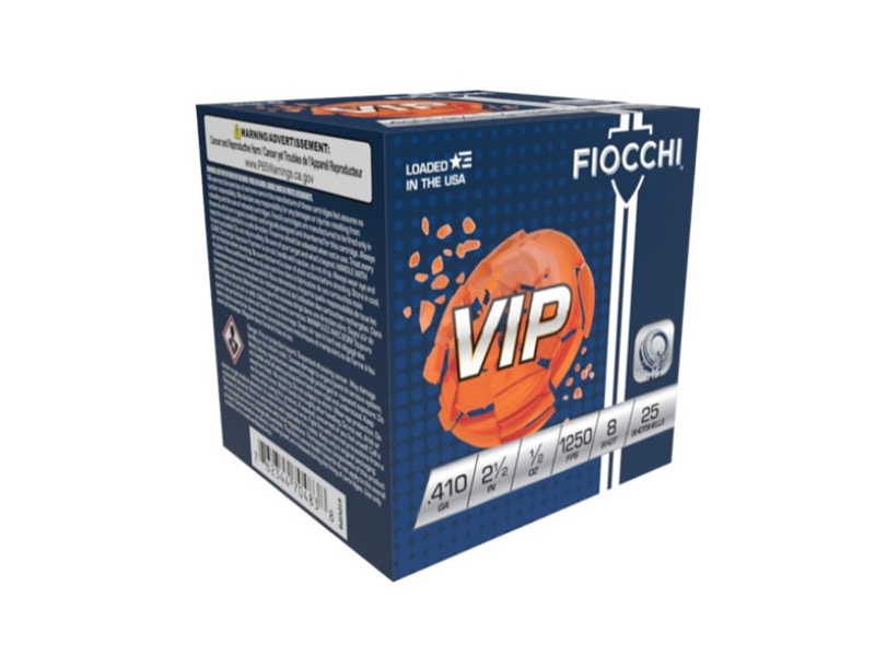 Fiocchi Exacta Target Loads .410 2 1/2' #8 Shot 25rd